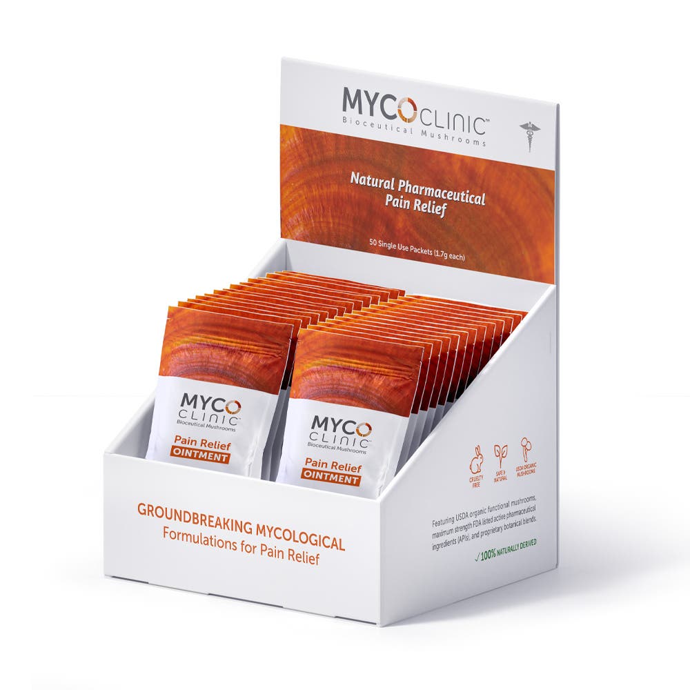 MYCOCLINIC™PainReliefOintmentMaximumStrengthPackette0.06oz(1.7g)50Pack
