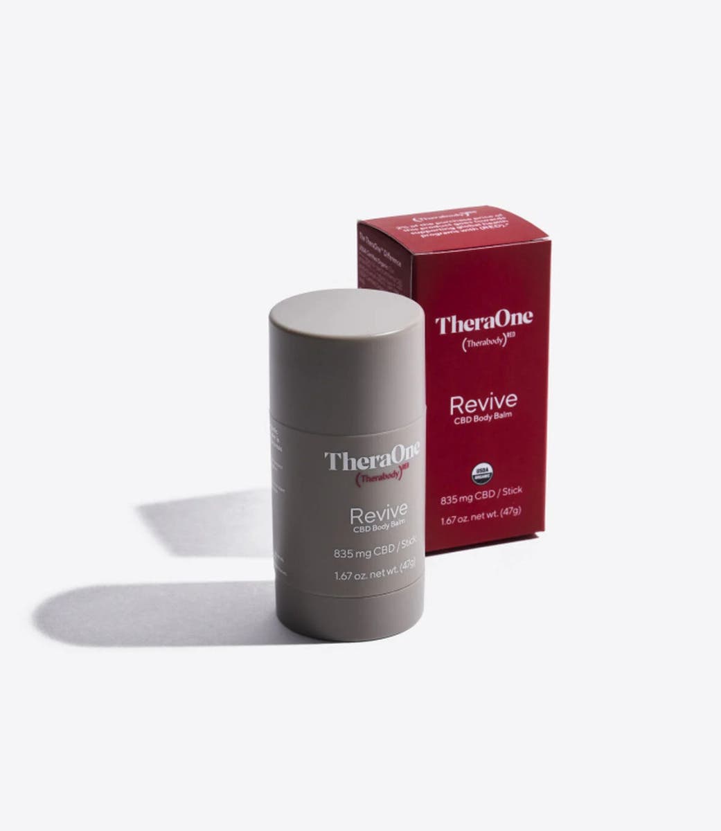 Theraone Revive CBD Body Balm Stick Retail By Theragun
