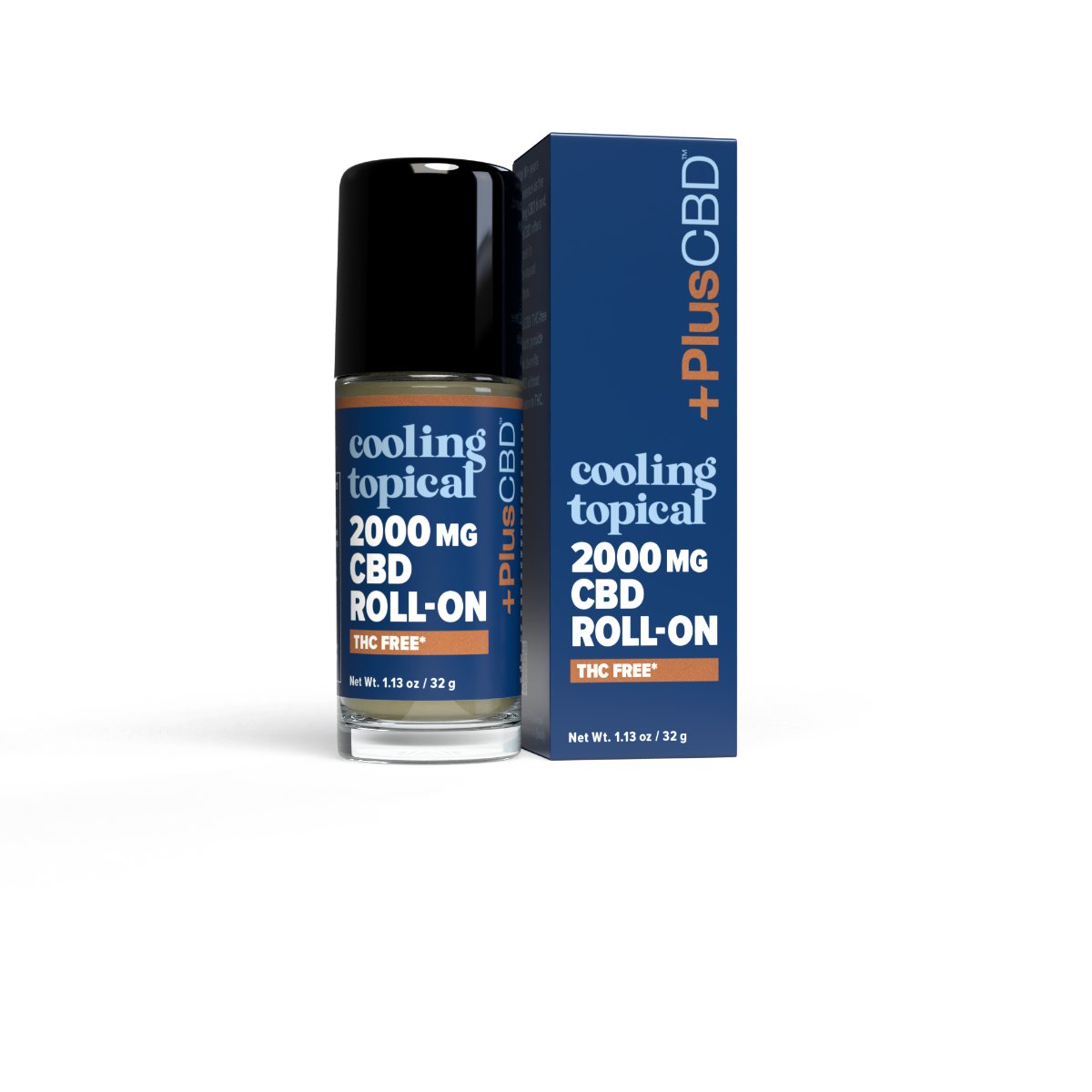 +PlusCBD™ THC Free 2000 Mg Roll-On