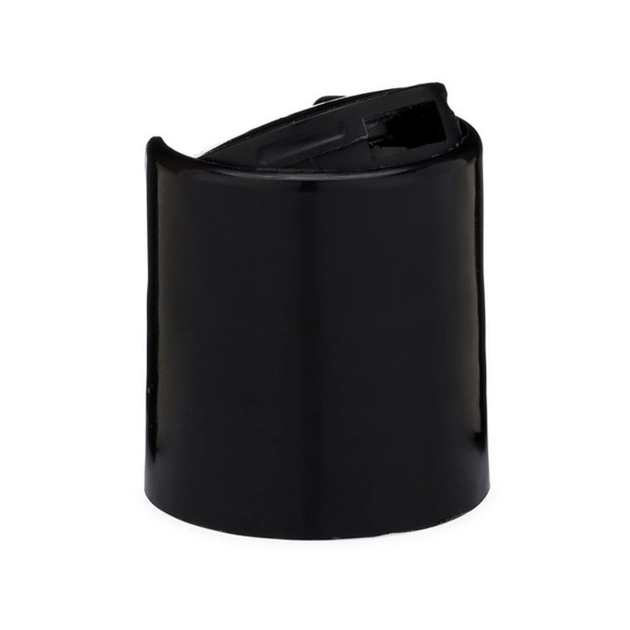 Black Plastic Smooth Disc Cap 2 oz.