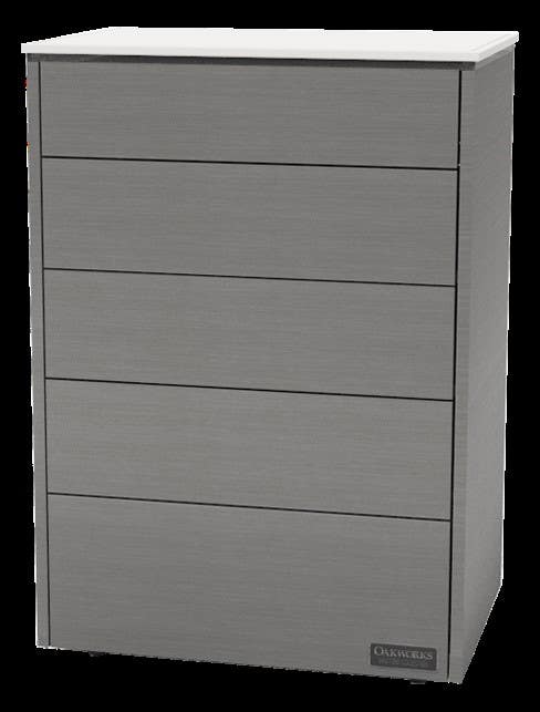 OAKWORKS® Masters Collection Halo Trolley with 5 Drawers