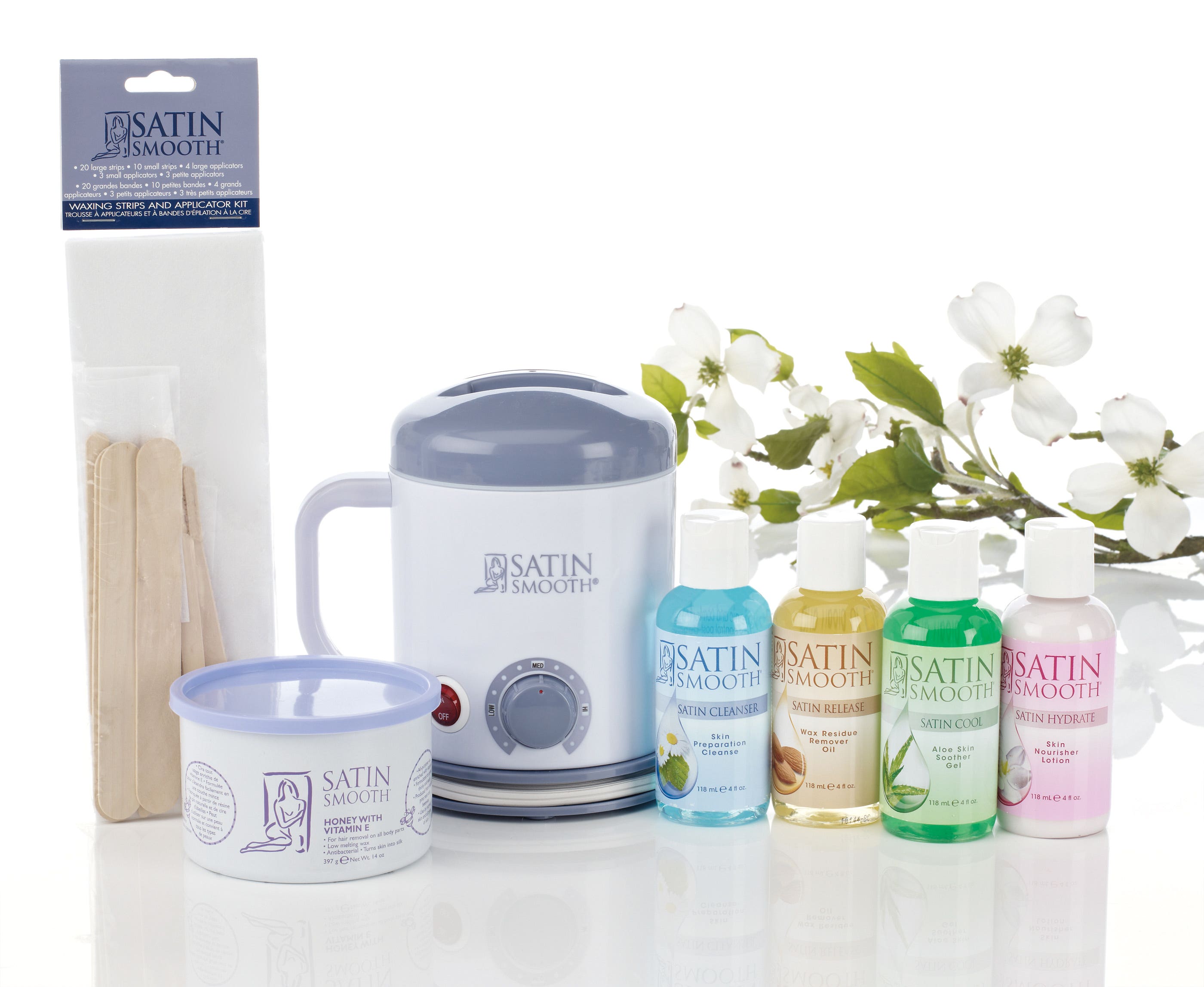 Buy a Satin Smooth® Student Starter Kit & Get a Titanium Blue Wax FREE!