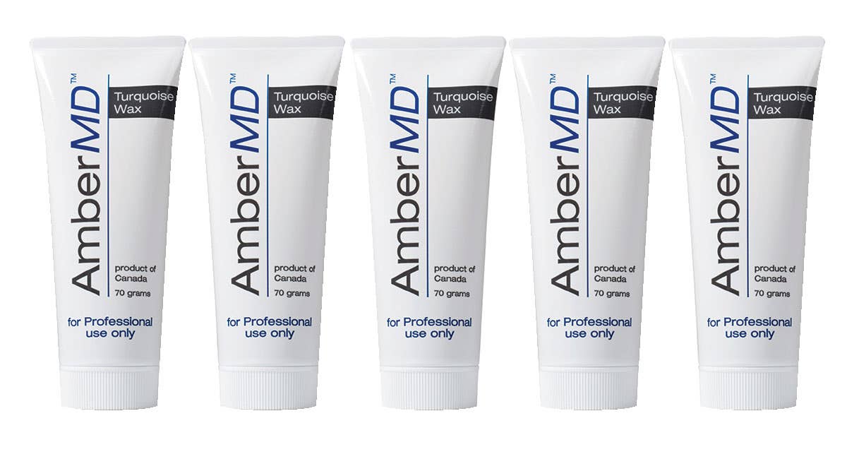 Amber MD Tubes of Wax 6 Pack