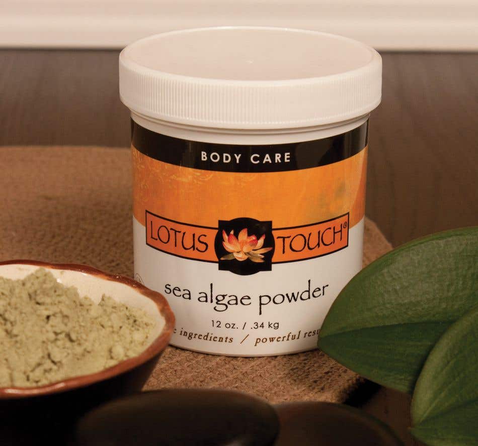 Lotus Touch Sea Algae Powder - Body Wrap or Detoxifying Bath 0$