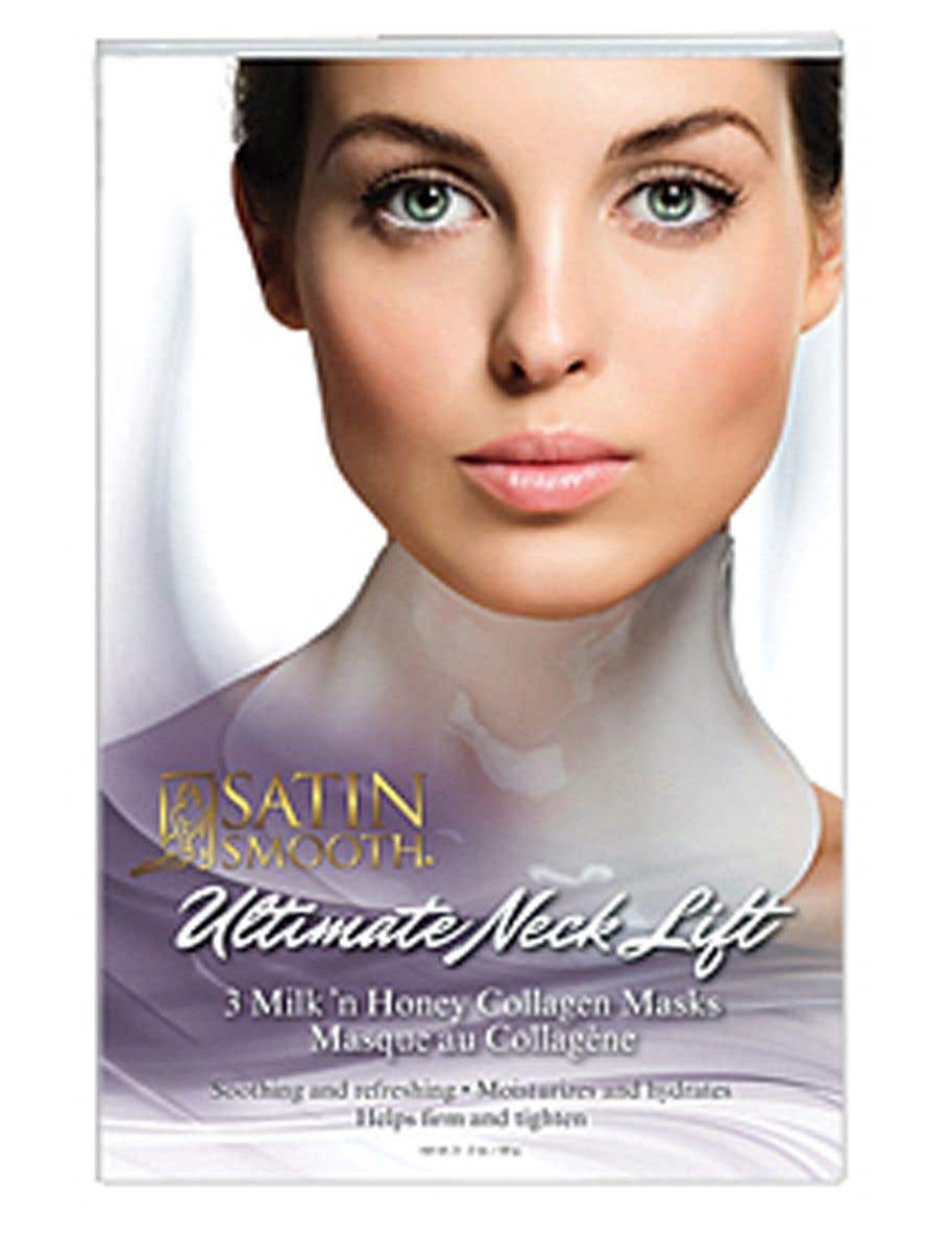 Satin Smooth Ultimate Neck Lift Collagen Masks Single Pack
