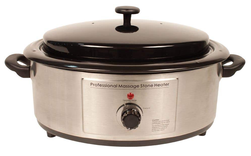 NRG®6QuartMassageStoneWarmerHeaterwithAnalogControl