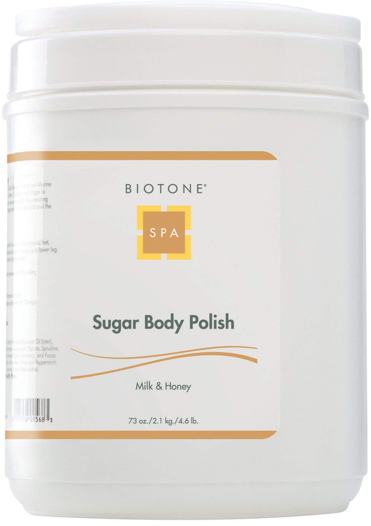 BIOTONE Spa Milk and Honey Sugar Body Polish 75$