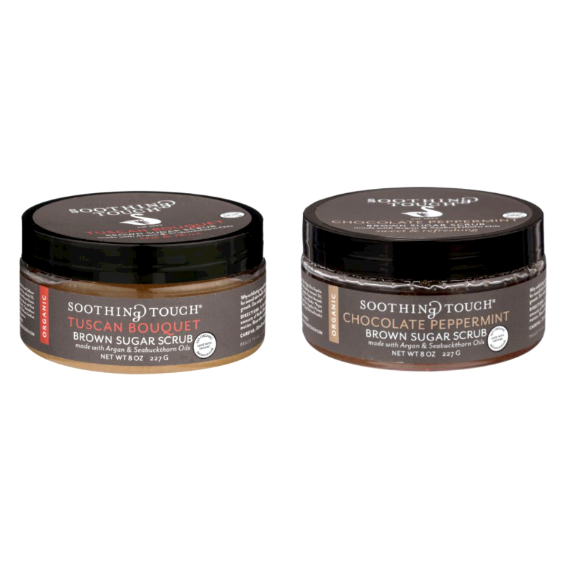 Soothing Touch Certified Organic Sugar Scrub Tuscan Bouquet 8$