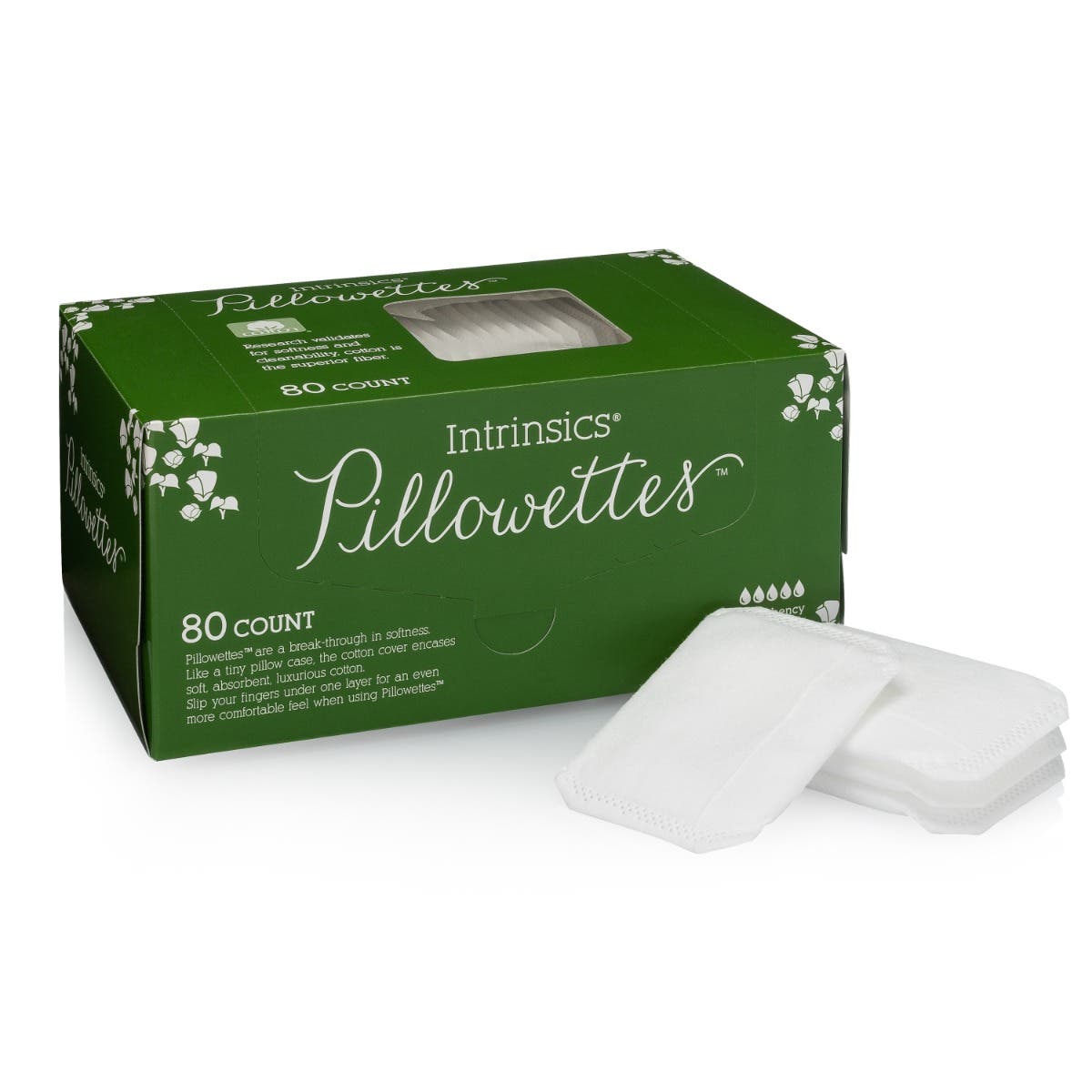 Intrinsics Pillowettes - 100% Cotton Pillowettes - 80 Count