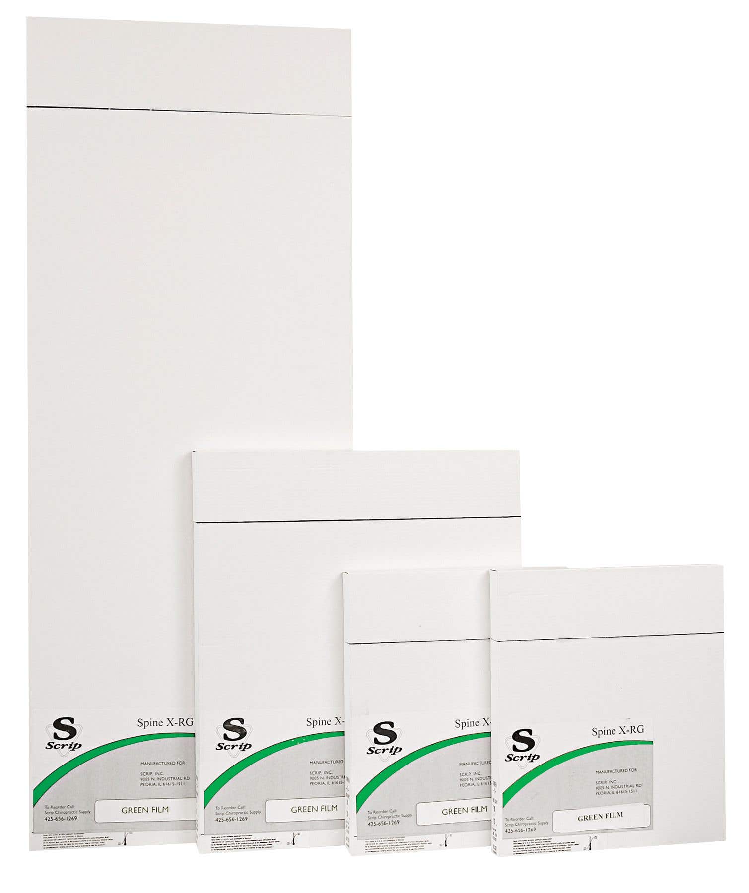 ScripHesscoOrthoGreenX-RayFilm-SpineX-RGPremiumGradeX-RayFilm