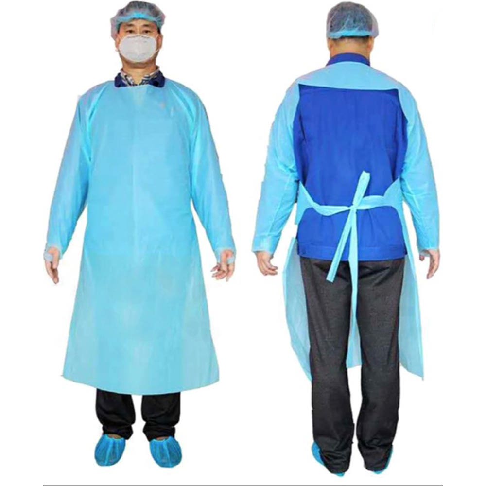 Disposable CPE Level 3 Isolation Gowns - 10 Pack