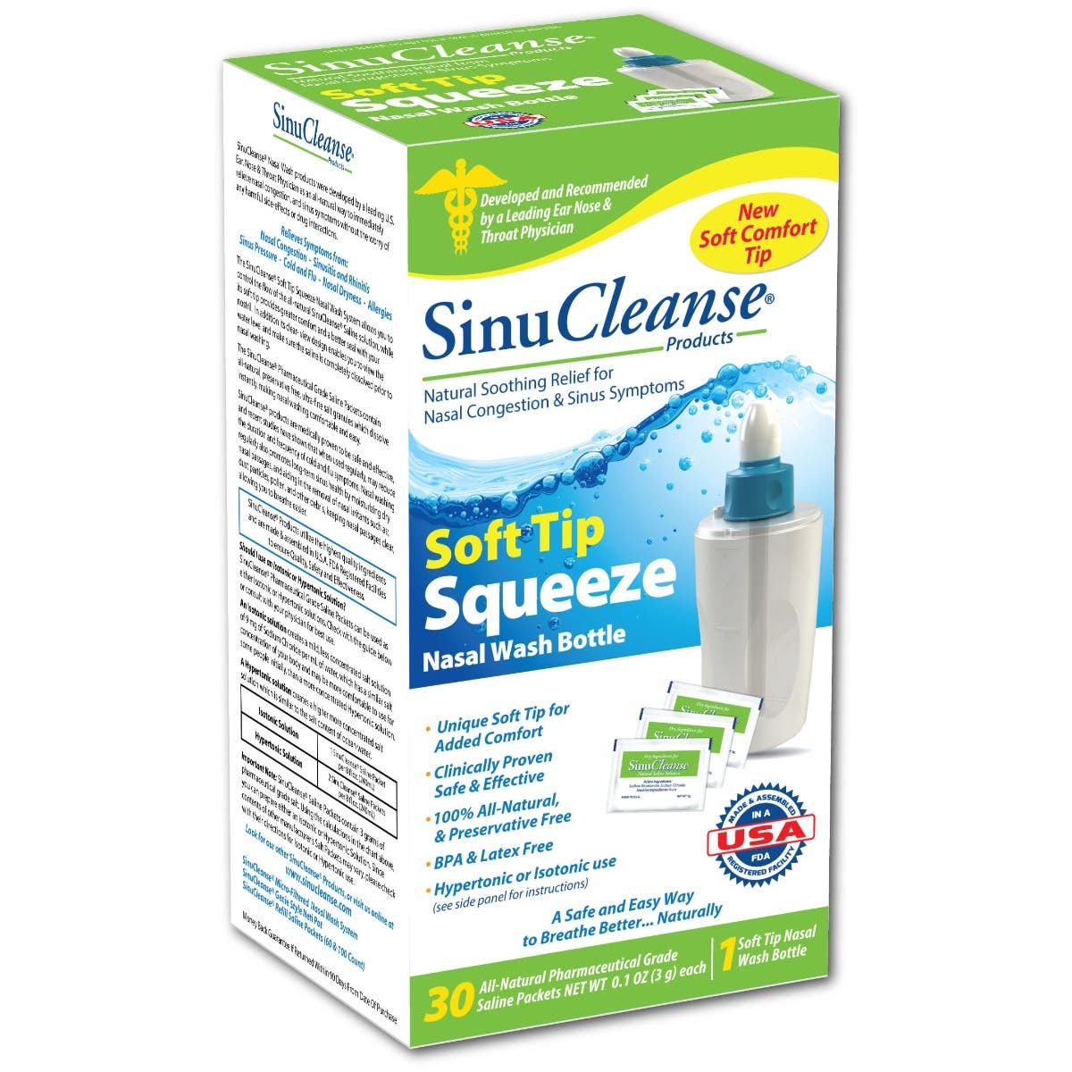SinuCleanse® Squeeze&trade; Bottle Nasal Wash