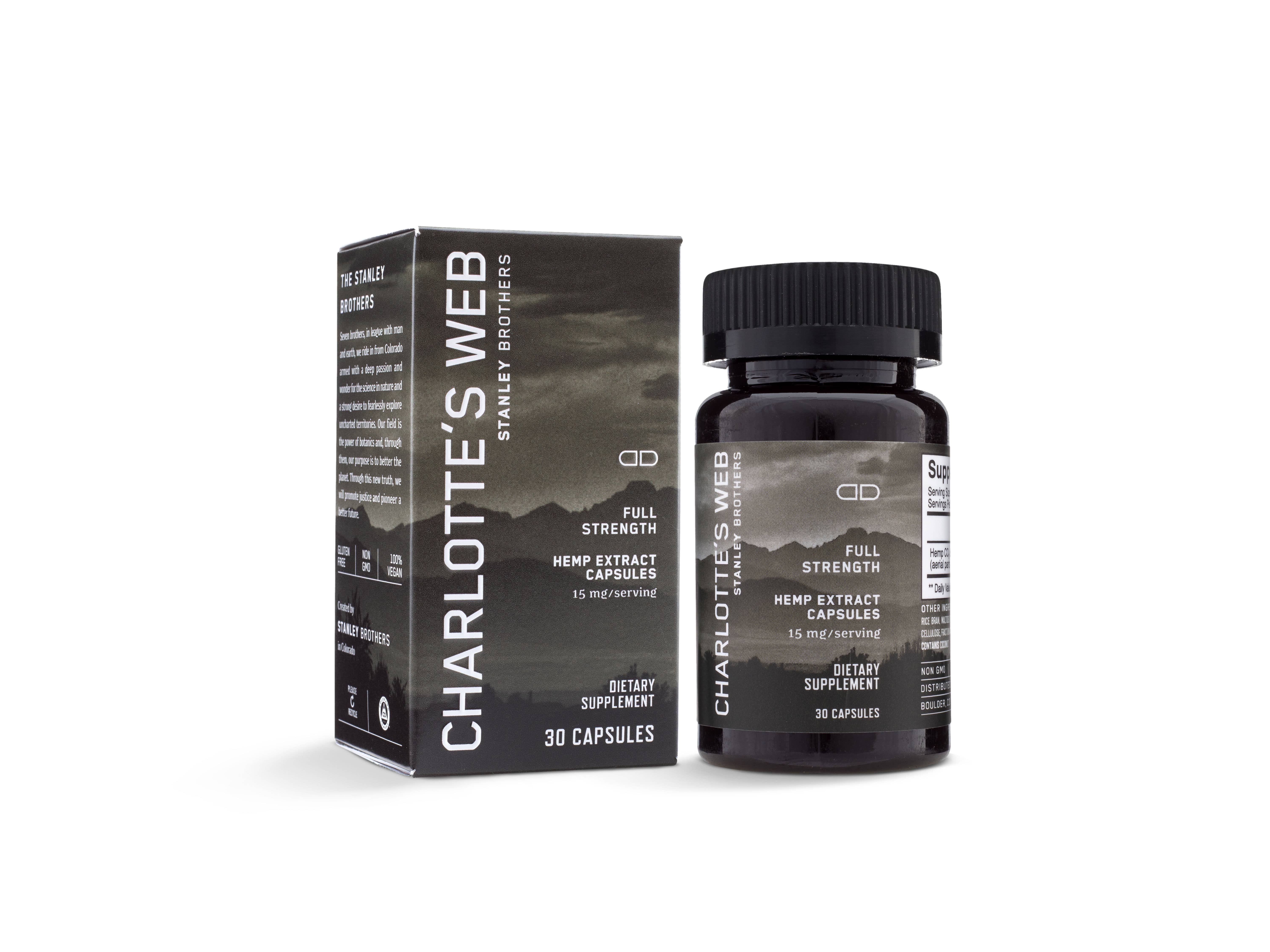 Charlottes Web Full Strength Hemp Extract Capsules 0$