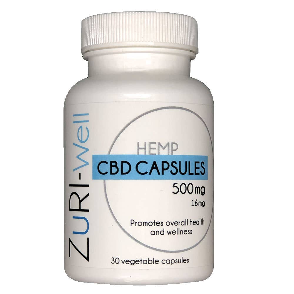 ZuRI™ CBD Wellness Capsules 30ct