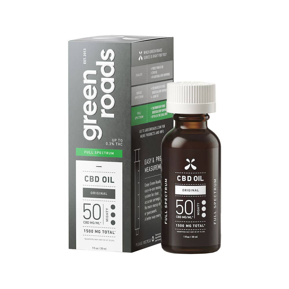 Green Roads Full Spectrum CBD Oil 25mg 30ml 110$