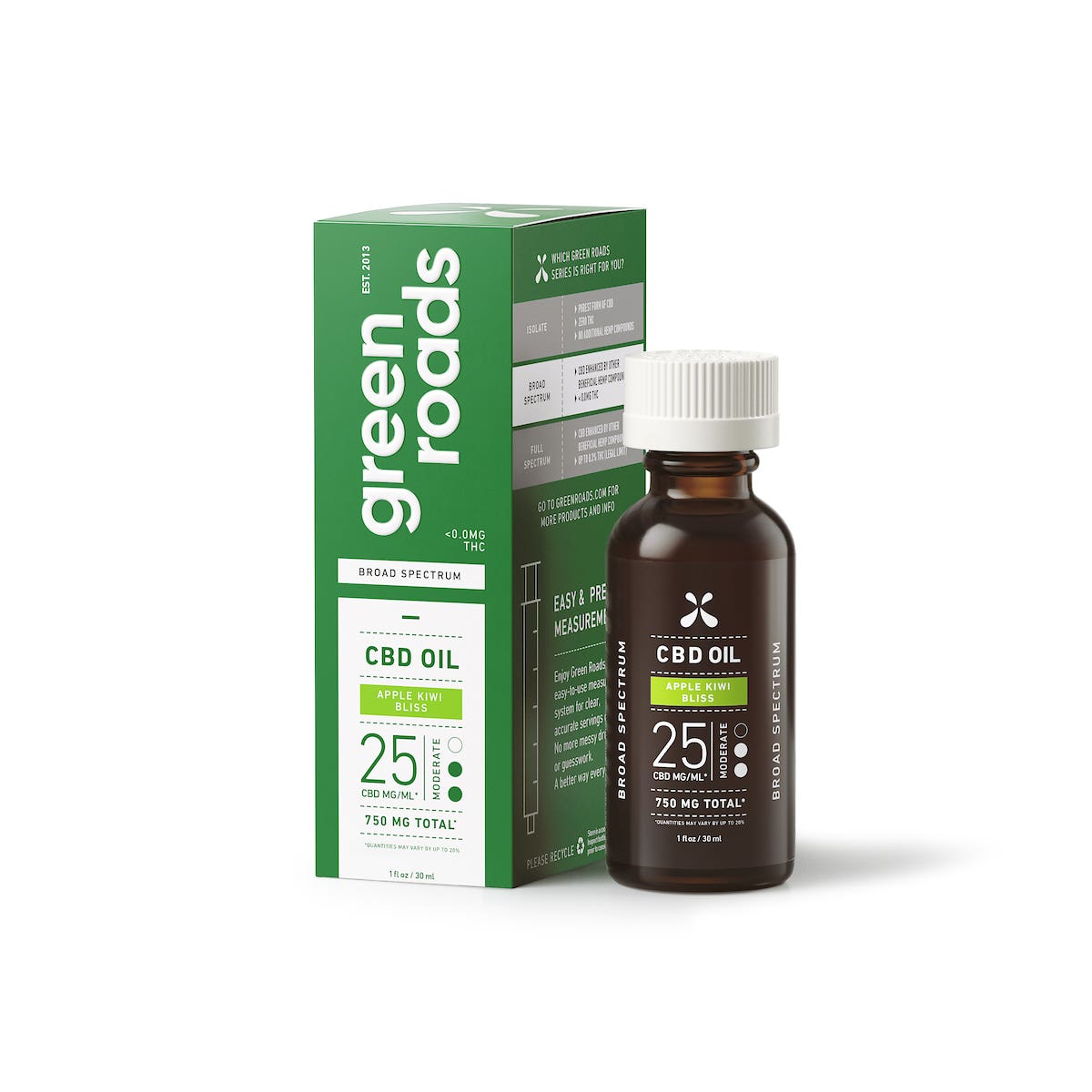 Green Roads Broad Spectrum CBD OIL 40$