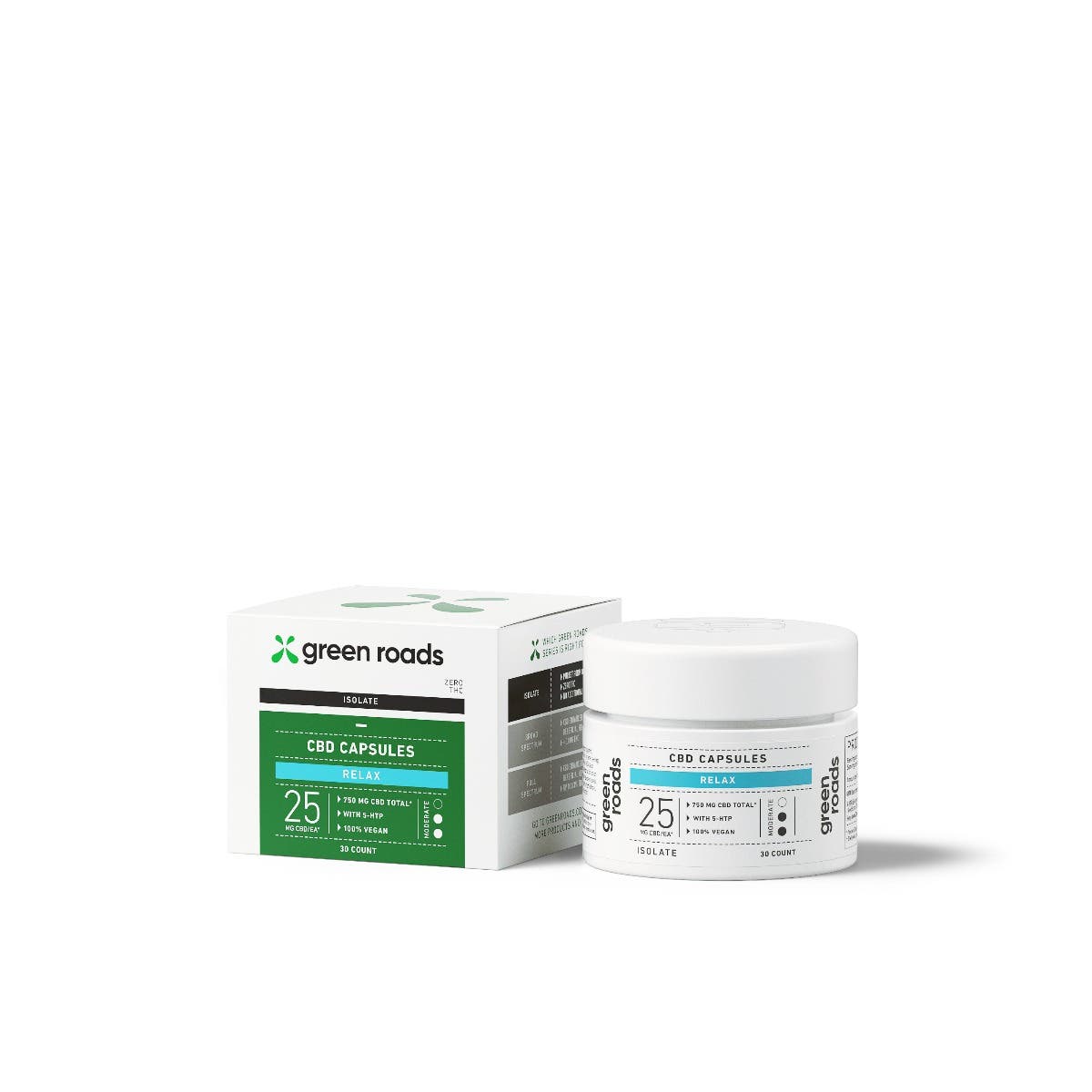 Green Roads Relax CBD Capsules 50$