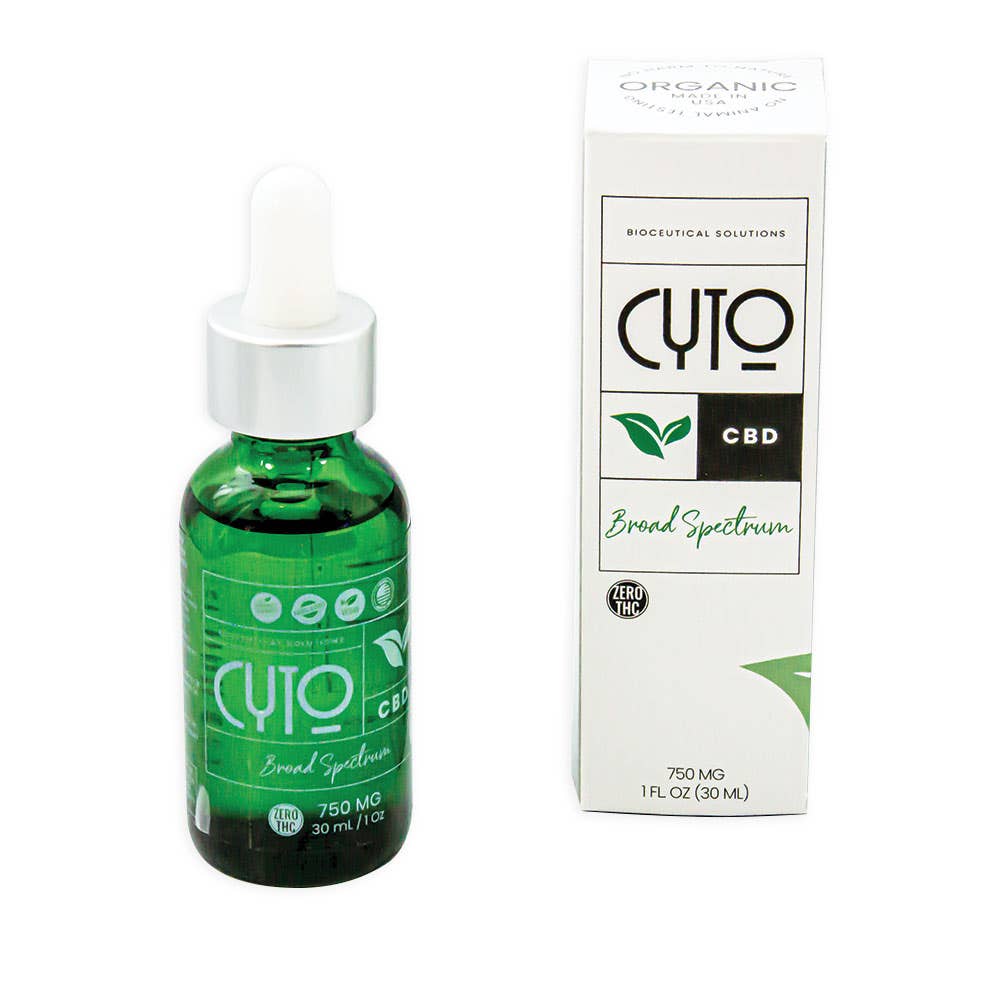CytoCX CBD Broad Spectrum Relief Oil – 30 mL, 750 mg