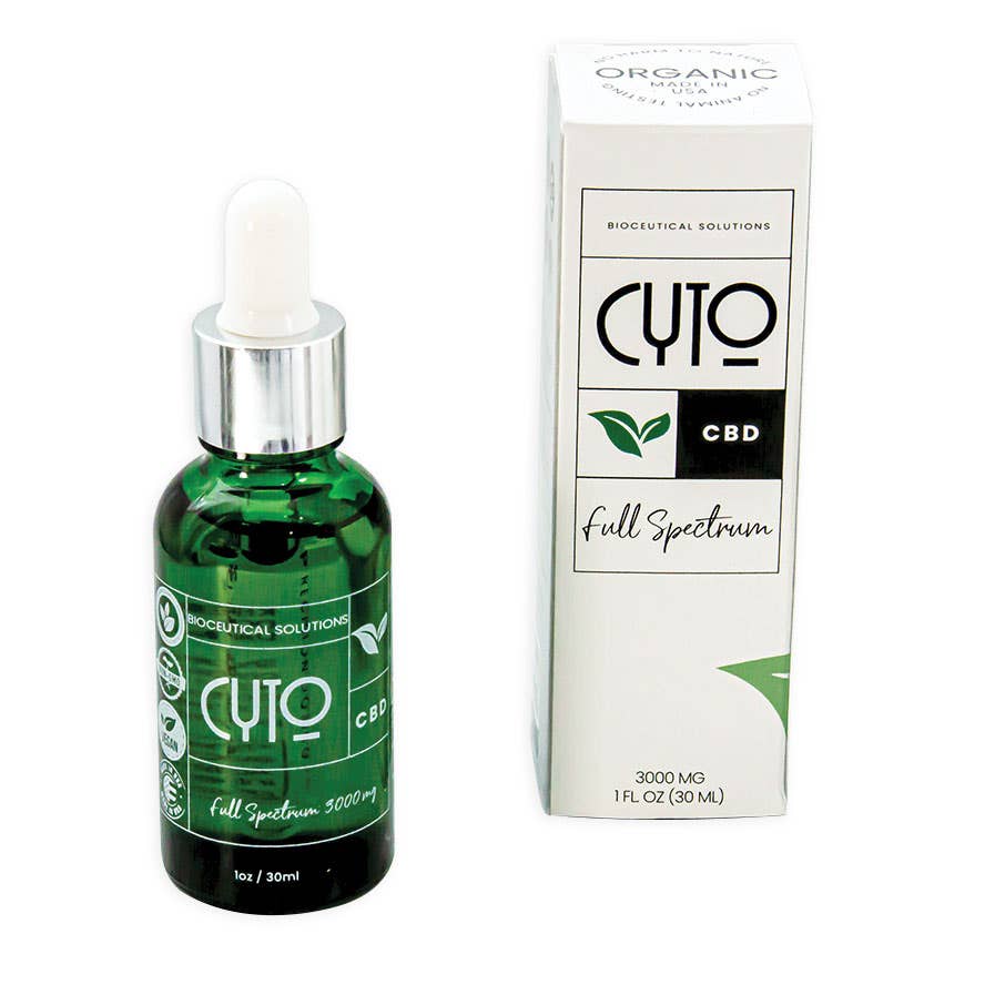 CytoCX CBD Full  Spectrum Relief Oil – 30 mL, 3000 mg