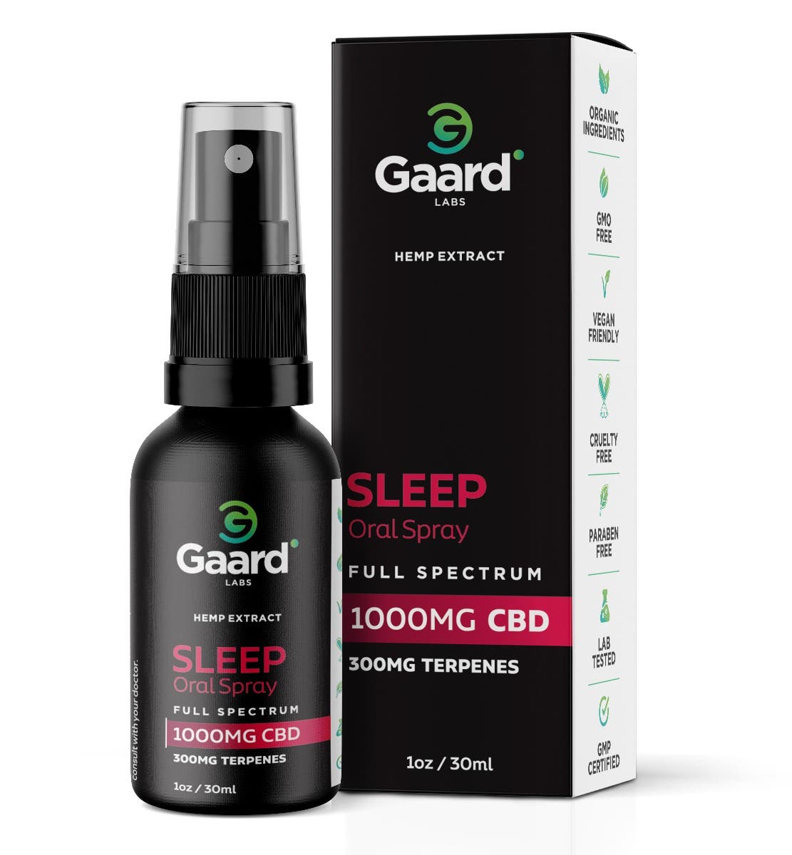 Gaard Labs™ CBD Sleep Oral Spray