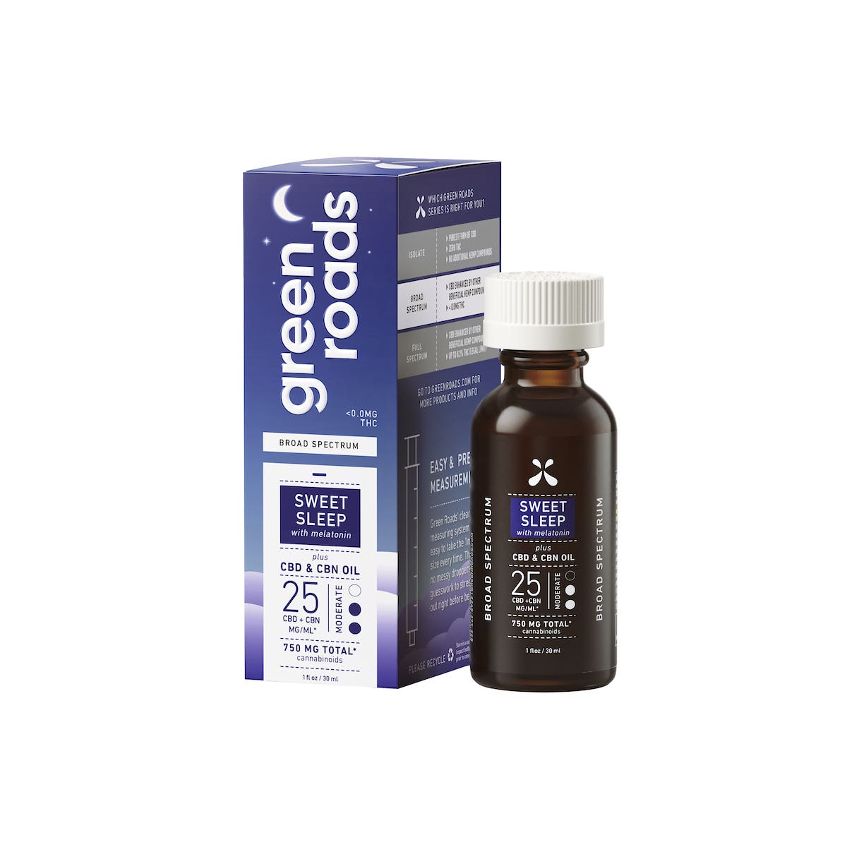 Green Roads Sweet Sleep CBD Nightly Dose 70$
