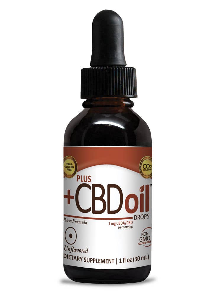Plus CBD Oil Raw Drops - Hemp-Derived CBD Oil Drops 0$