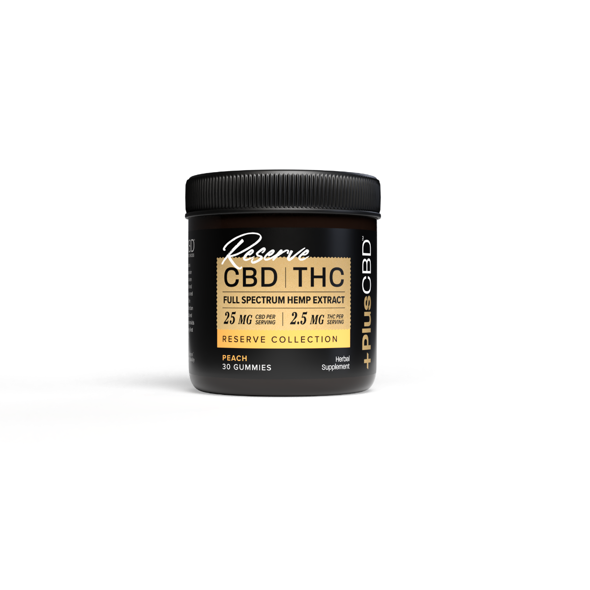 PlusCBD Reserve Collection Gummies Peach 30ct 56$