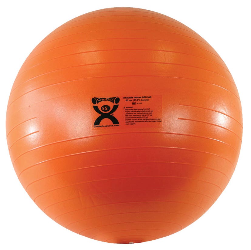 CanDo®DeluxeAbsInflatableExerciseBall