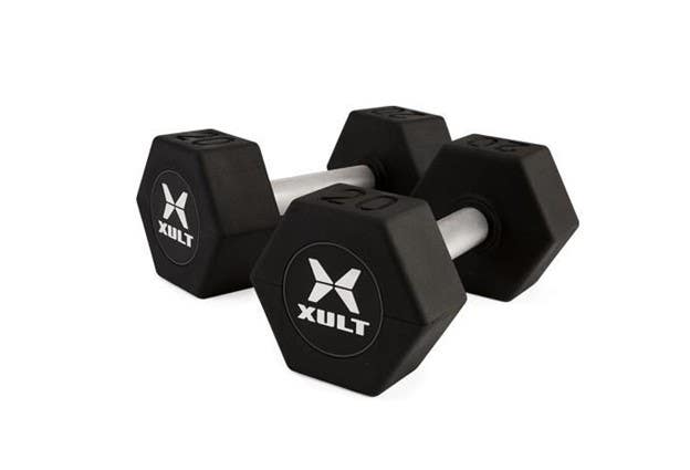 MatrixFitnessUrethaneHexPlusDumbbellsSet5-50lbs