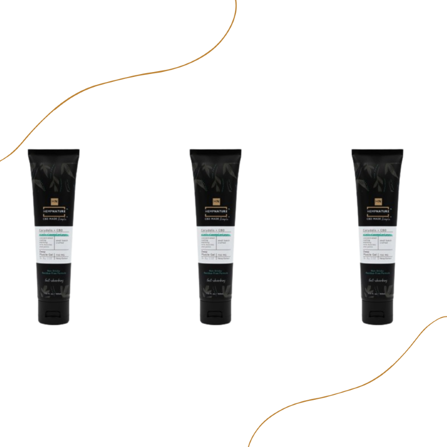 HempNature®  Deep Muscle Gel 3.5oz 3PK