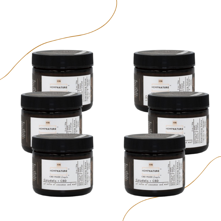 Hempnature Everything Salve 2 Oz 6 Pk 200$