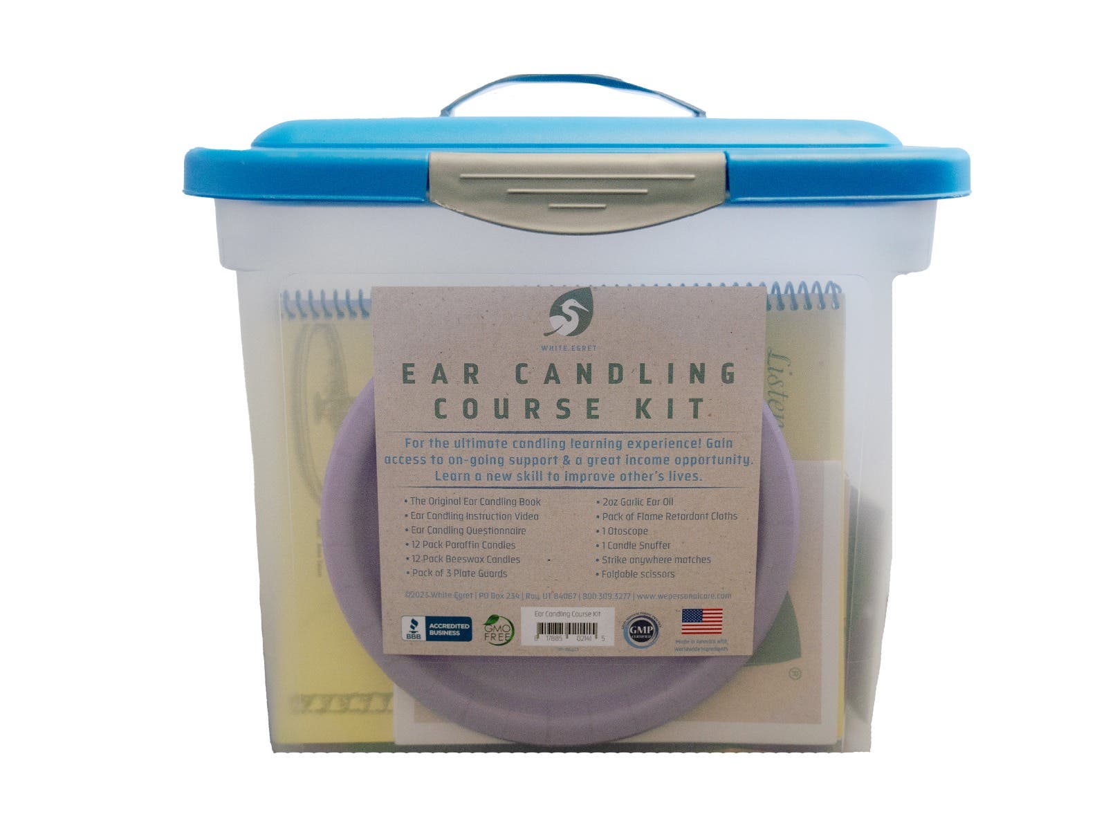 WHITEEGRETEarCandlingCourseKit