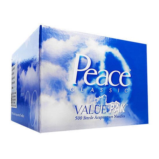 Peace™ Needles Acupuncture Needles with Guide Tubes - Value Pak - 500 Needles/Box