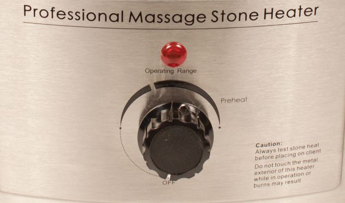 NRG 6 Quart Massage Stone Warmer - Massage Stone Heater