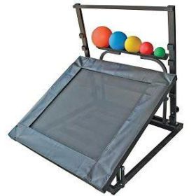 Adjustable Rebounder Set W/Handle - Incl Rack & Ba