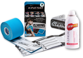 Kinesio®Tex Classic Blue Tape+ Stopain® Clinical Spray
