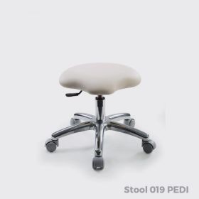 Lemi® Saddle Seamless Pedi Stool 019