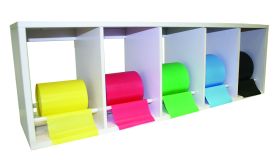 Cando Exercise Band Rack Holds 5 Rolls