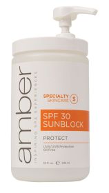 Amber SPF 30 Sunblock 32 oz.
