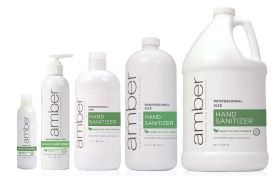 Amber Green Tea Mint Hand Sanitizer