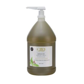 CBD Care Garden Stressless + Beauty Massage Oil with CBD - 1 gallon