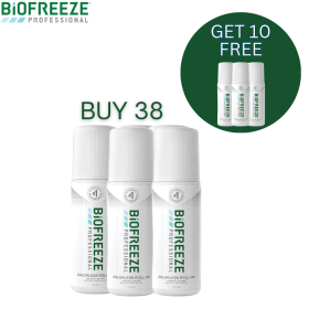 Biofreeze Pro ® Buy 38 Colorless Rolls Get 10