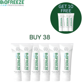 Biofreeze Pro® Buy 38 Colorless Tubes Get 10