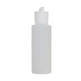 Bottle With Flip Top Cap 4 Oz - SpaMassage Plastic Bottle