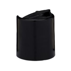 Black Plastic Smooth Disc Cap 2 oz.