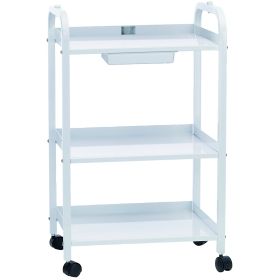 Satin Smooth® Small 3 Shelf Trolley with Drawer
