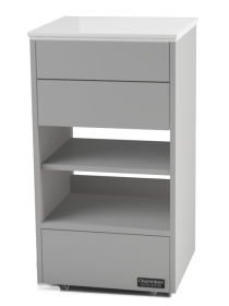 OAKWORKS® Masters Collection Halo Slimline Trolley with 3 Drawers