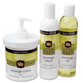 Lotus Touch Organic Naturals Massage Kit