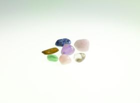 Amber Chakras 8 Semi-Precious Stones