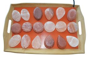 Saltability Himalayan Salt Bamboo Warming Tray